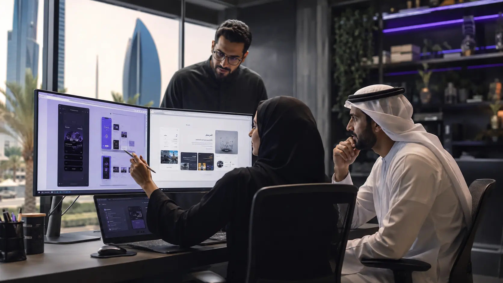 فهم محلي بمعيار رقمي واسع