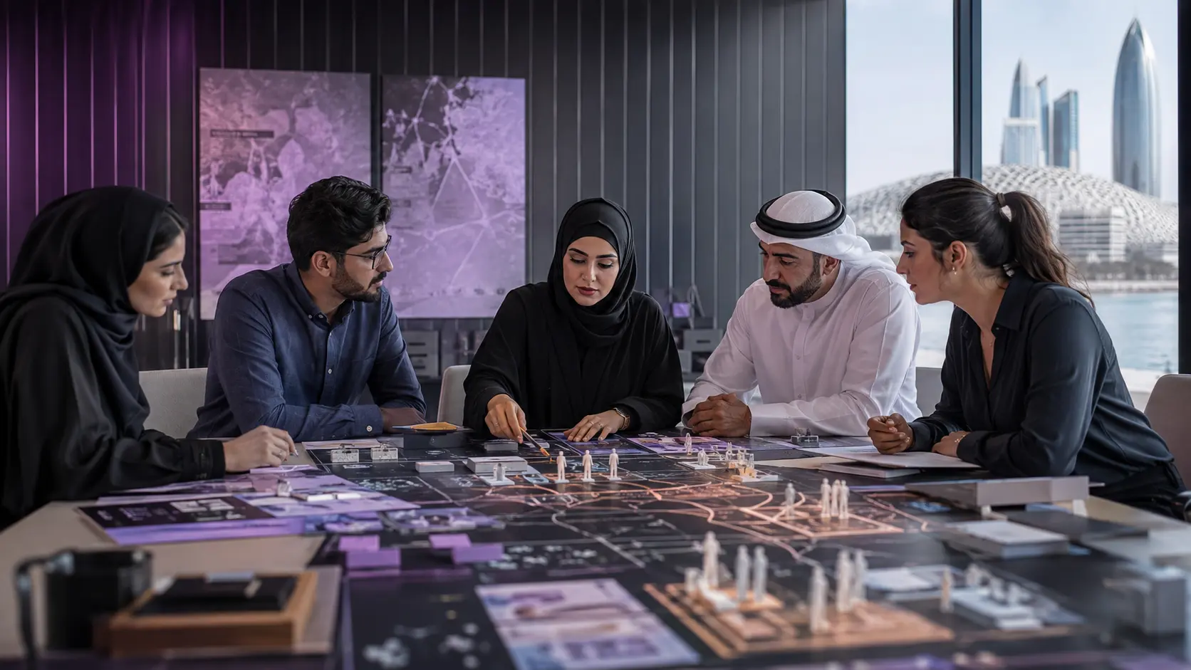 Digitance Pro team shaping a digital strategy in the UAE