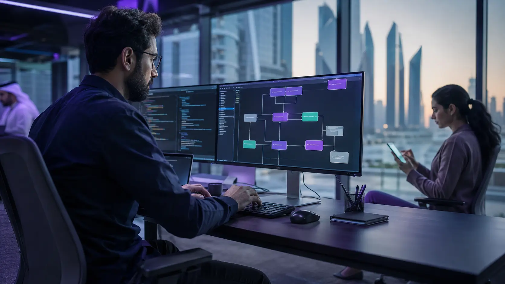 Custom software and mobile app development in Abu Dhabi